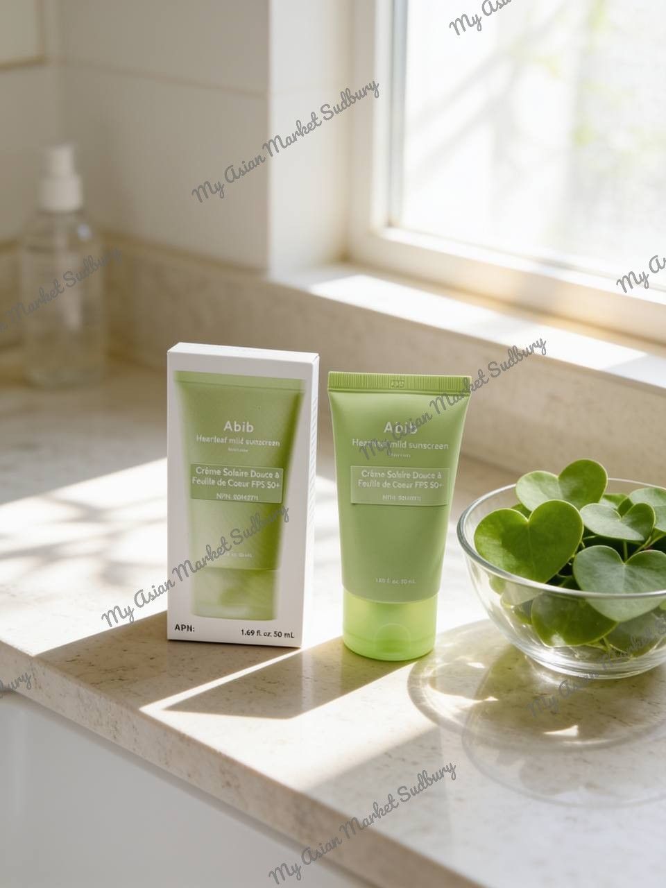 Abib Heartleaf Mild Sunscreen SPF 50+ 50ml