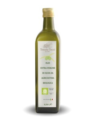 Olio extravergine di oliva biologico 0.50L