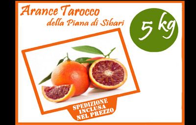 Arance TAROCCO 5kg- della Piana di Sibari - Calabria Arance TAROCCO 5kg- della Piana di Sibari - Calabria
