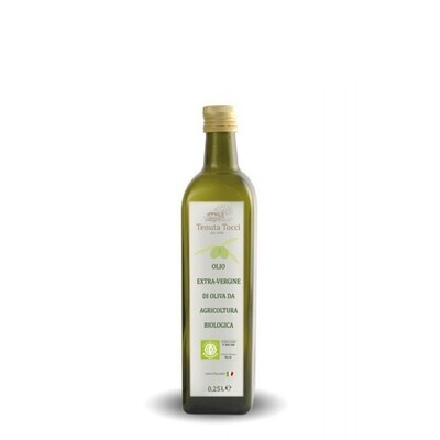 Olio extravergine di oliva biologico 0.25L