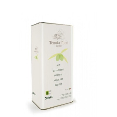 Olio extravergine di oliva biologico 3L