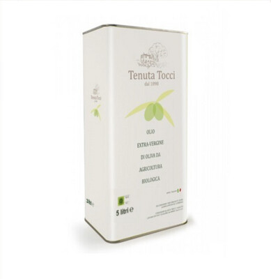 Olio extravergine di oliva biologico 5L