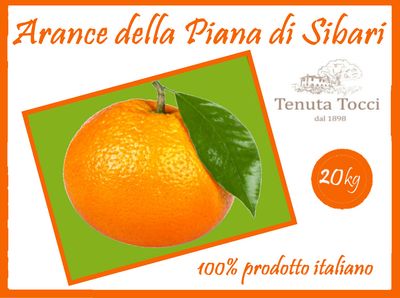 Arance Navel Biologiche da spremuta 20kg Arance Navel Biologiche da spremuta 20kg