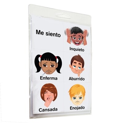 18 Pc Feelings Accessory Pack (Spanish)