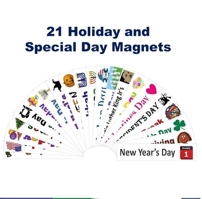 21 Holiday Magnets