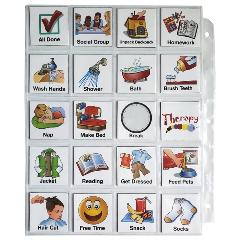Icon Organizer Pocket Pages