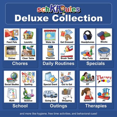 magnetic Autism Icons for special needs, school and home