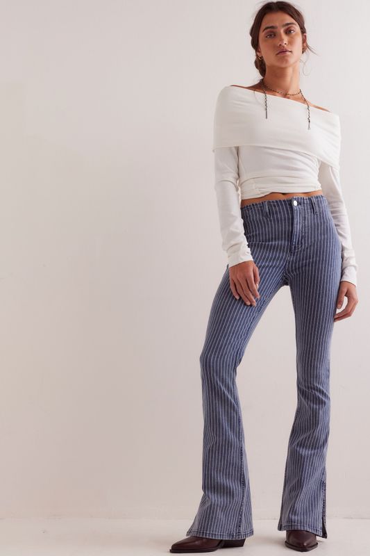 Free People Level Up Stripe Pant