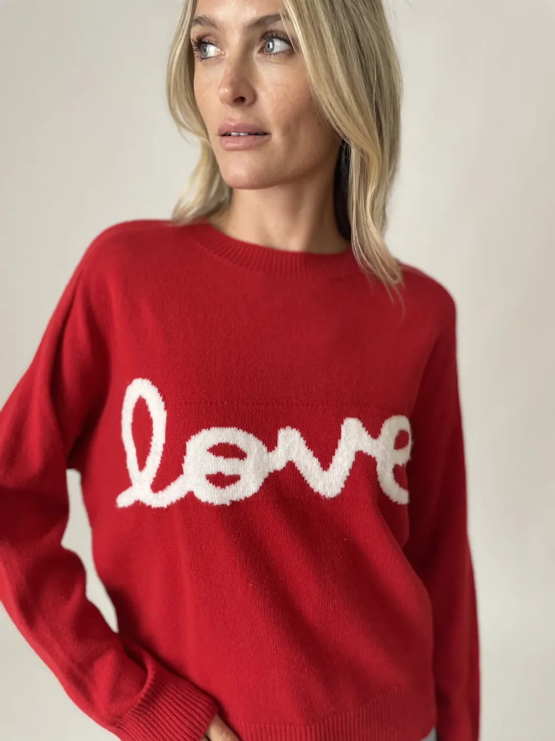 Six Fifty Graphic Love Sweater