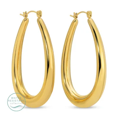 Large Latchback Water Resistant Hoops 