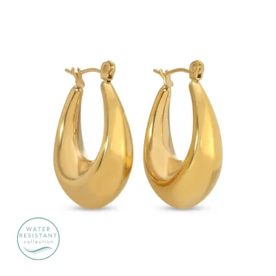 Small Latchback Water Resistant Hoops 