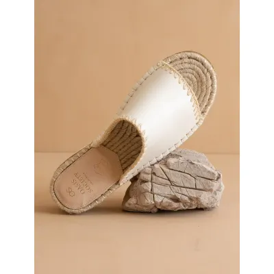 The Vista White | Espadrille Platform Sandal