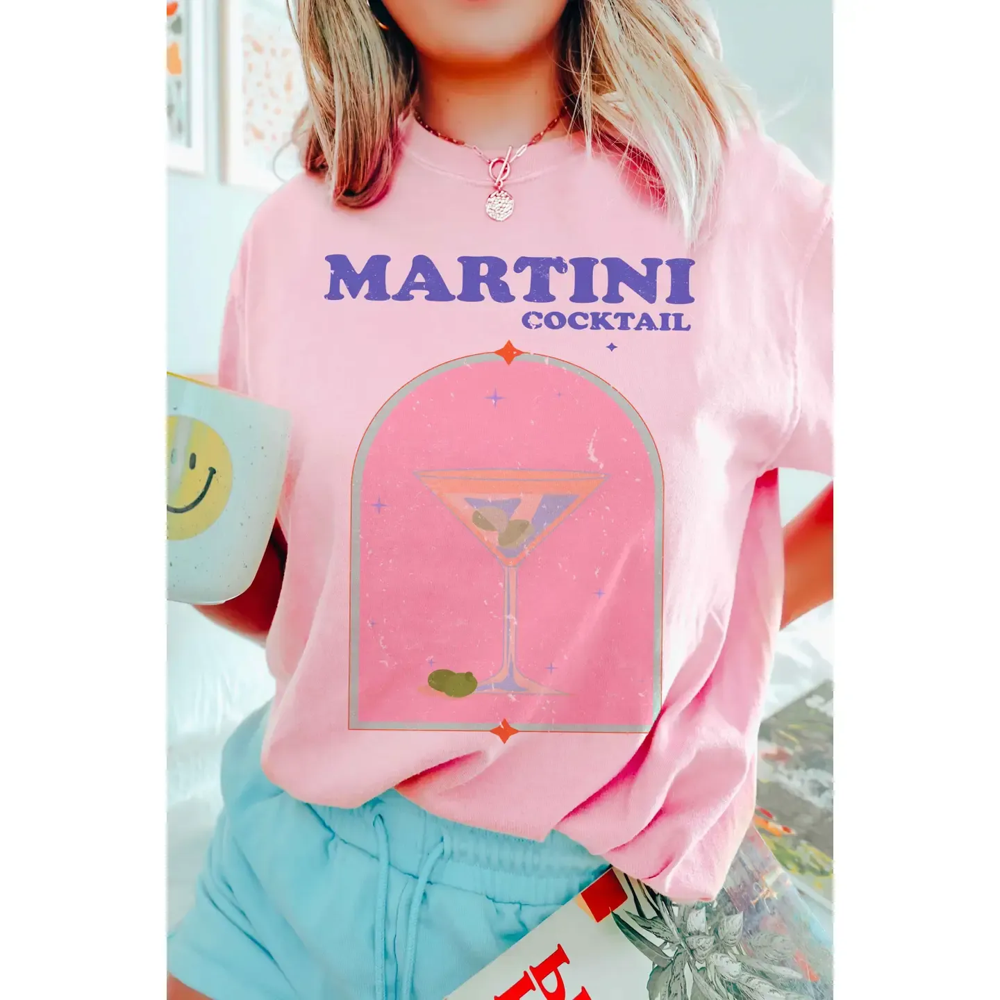Martini Cocktail Graphic Tee