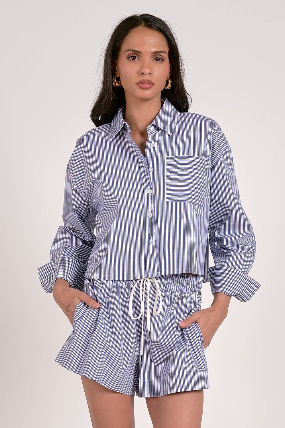 Navy Stripe Charlotte Top