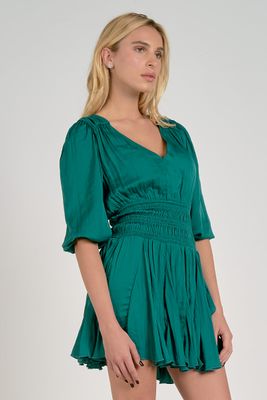 Mini Emerald Dress