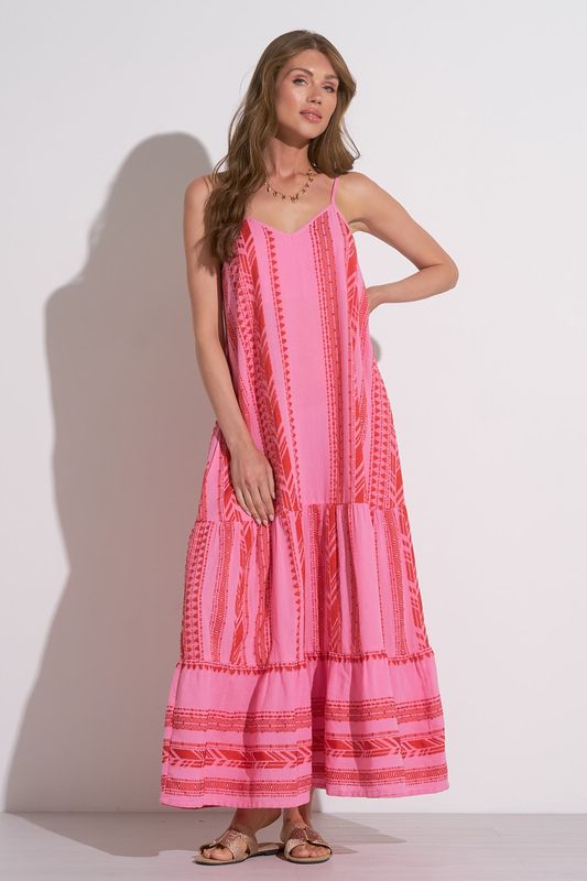 Pink Two Tone Maxi