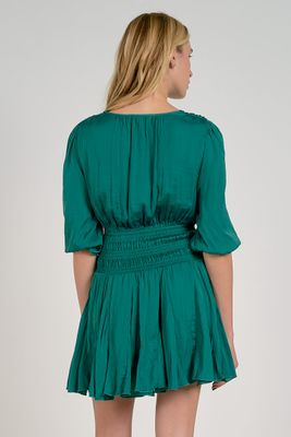 Mini Emerald Dress