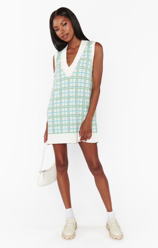 Hartford Green Knit Tank Dress