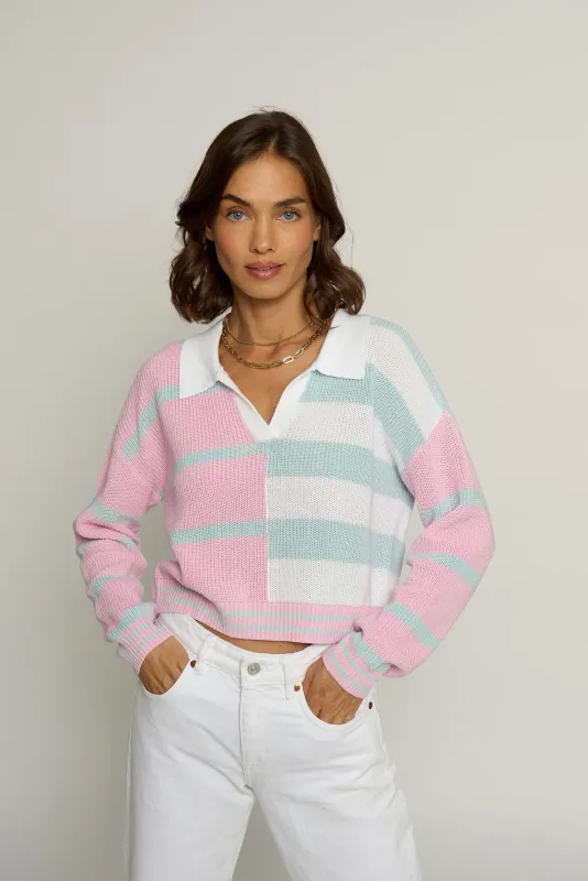 Cropped Colorblock Combo