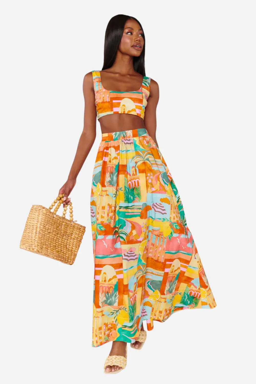 Pisa Skirt- Postcards from Italia