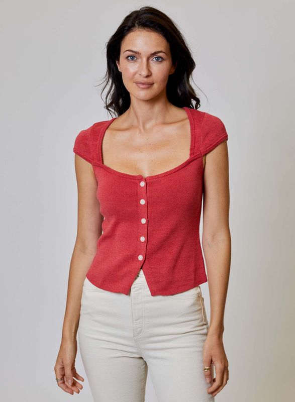 DH Georgina Red Top