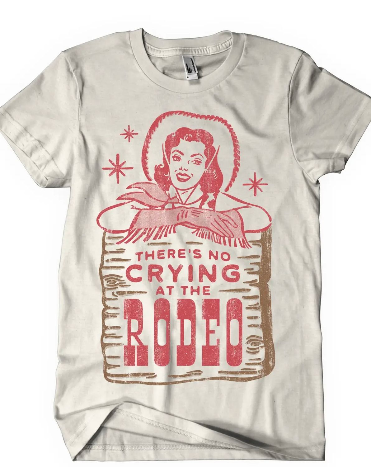 No Crying at The Rodeo Tee