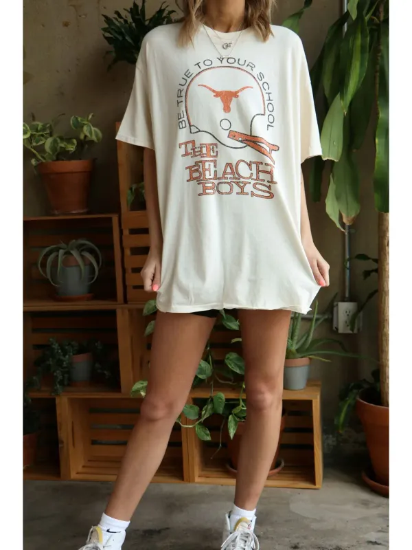 Beach Boys Longhorns Tee