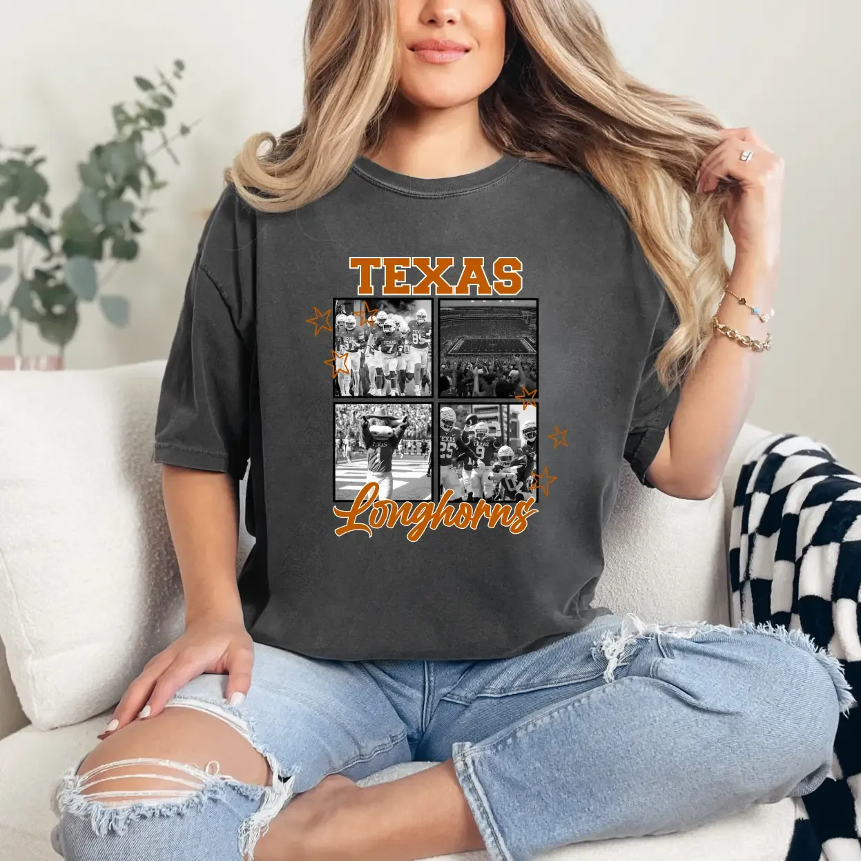 Texas Longhorns B&amp;W Photos 