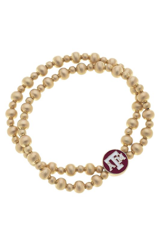 A&amp;M BEADED BRACELET