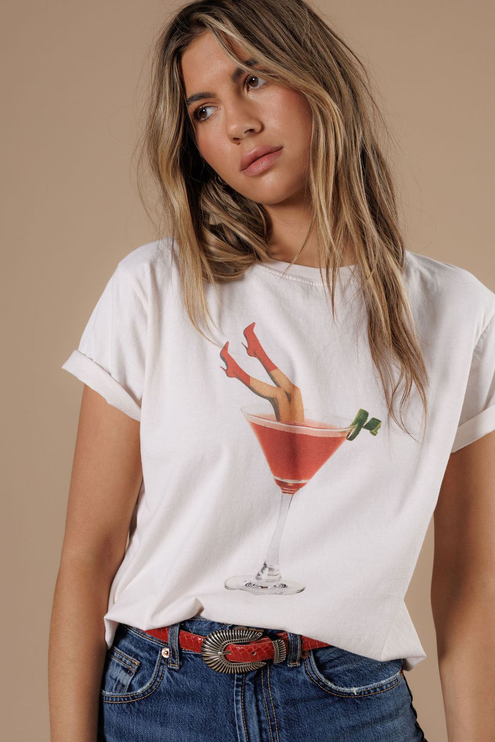 Martini Leg Boy Tee