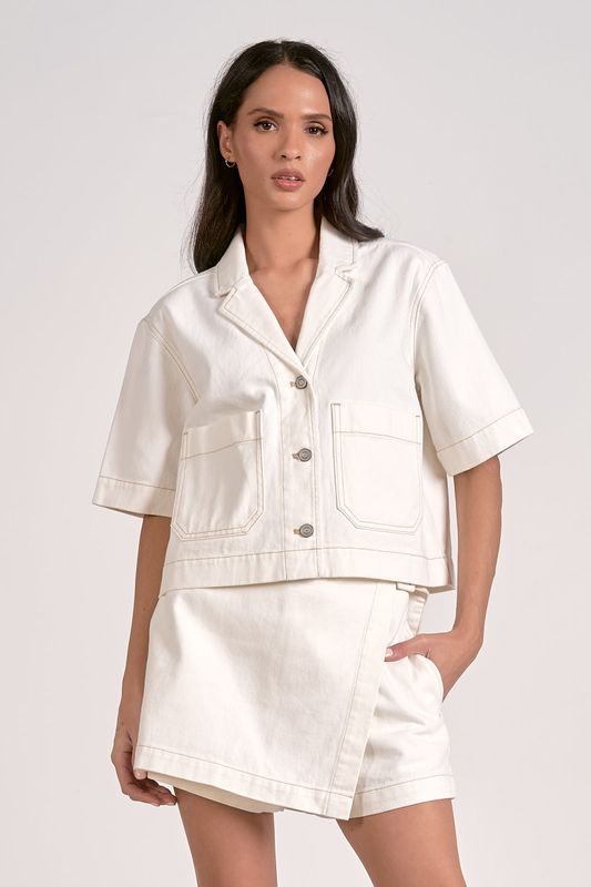 Natural S/S Jacket