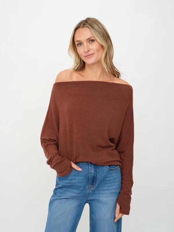 The Anywhere Top- Brown