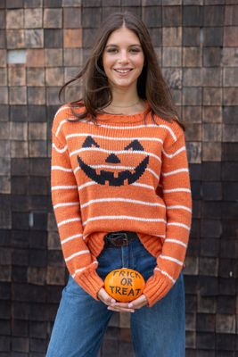 JACK- O- LANTERN STRIPED CREW