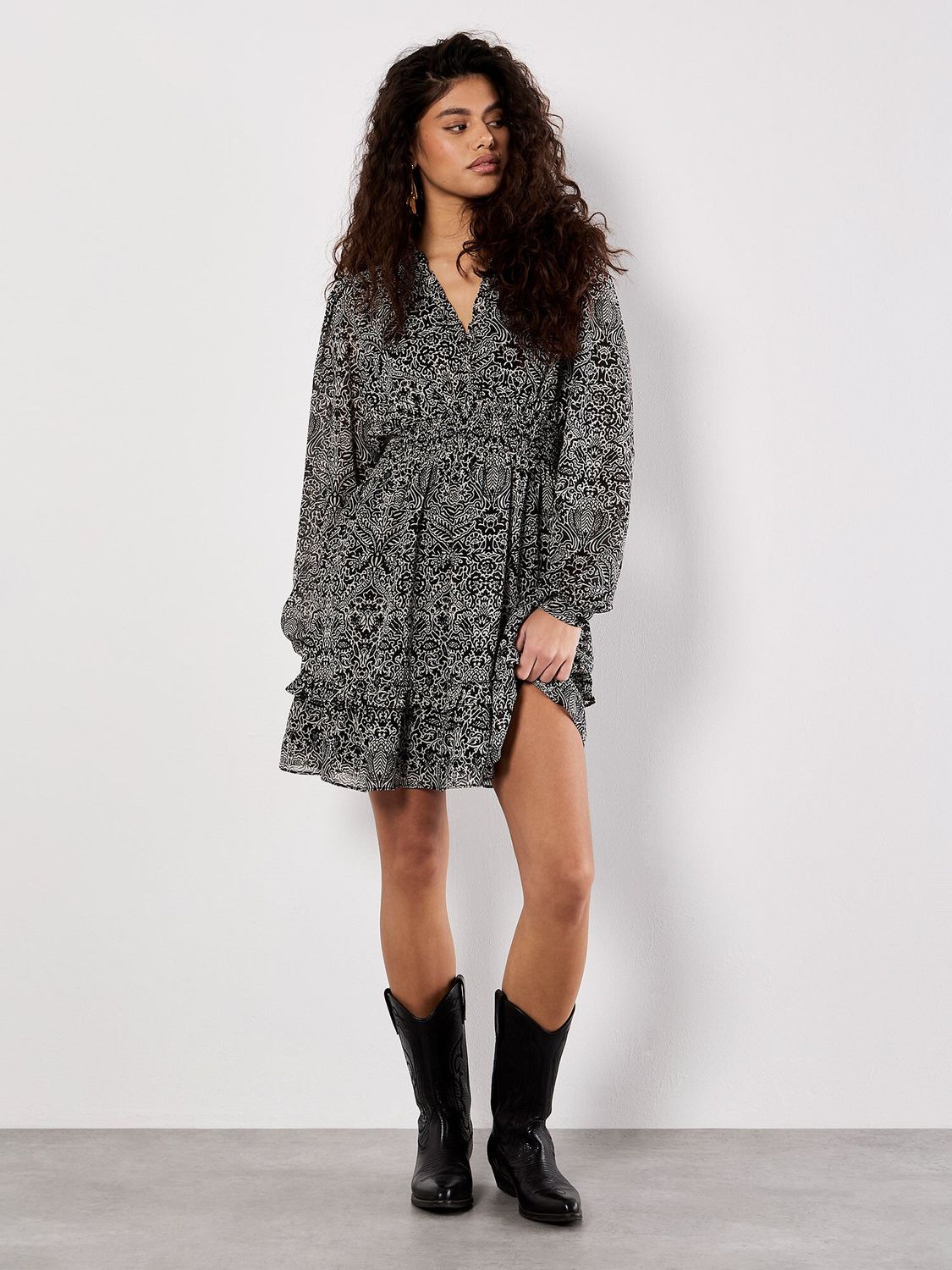 Paisley Mini Dress