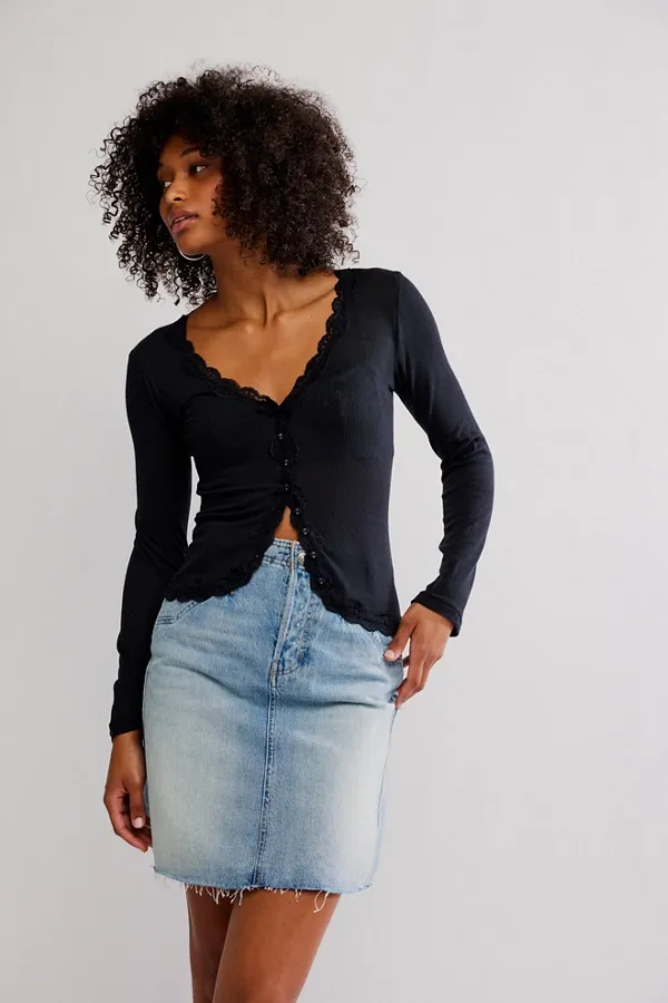 BIG LOVE CARDI/ BLACK