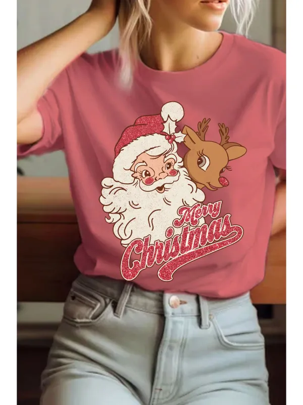 Santa Rudolph Graphic Tee