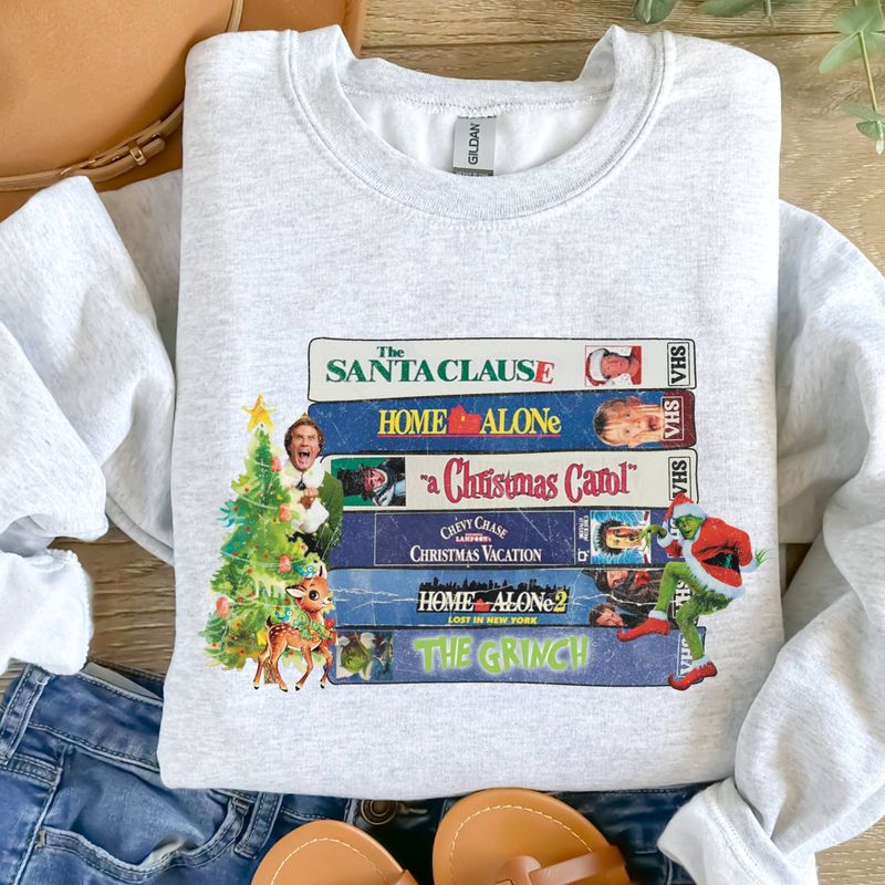 Christmas VHS Sweatshirt 