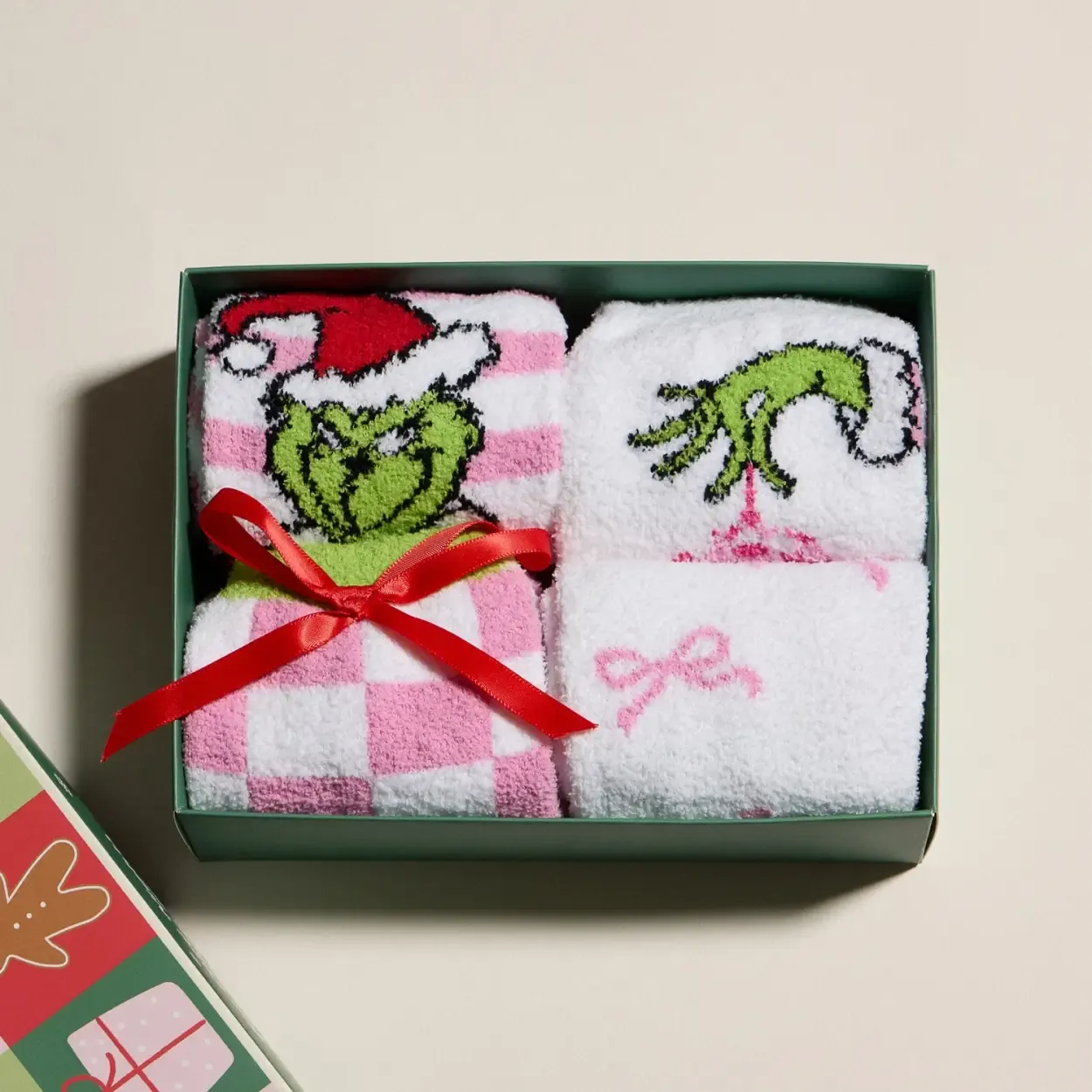 Christmas Bundle Gift Socks Set- Grinch