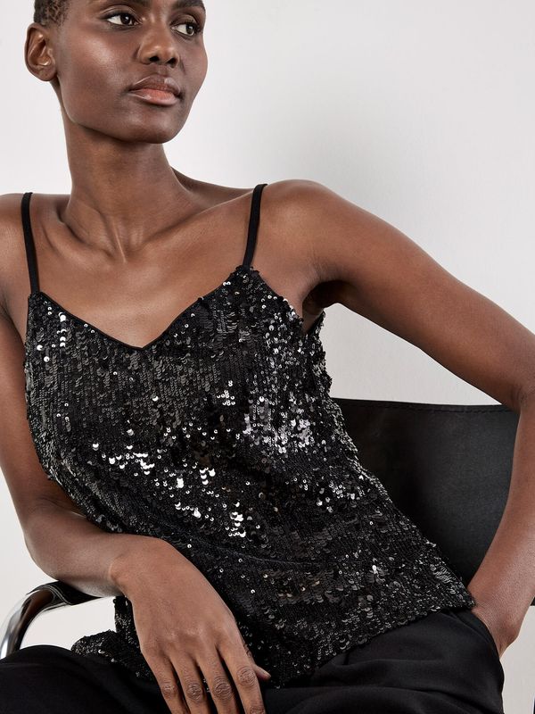 Sequin Cami Top