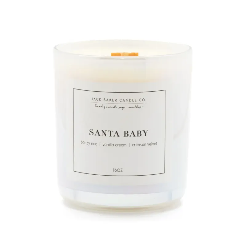 Jack baker candle - Santa baby
