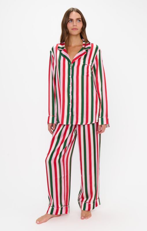 Classic Holiday Stripe PJ Set