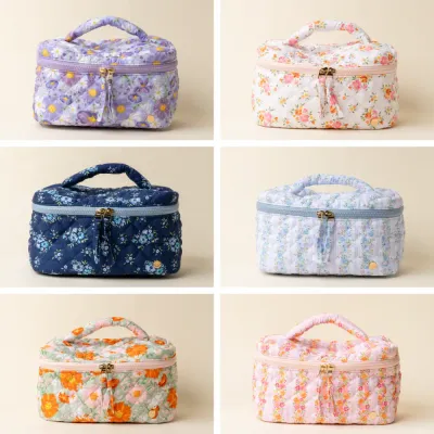 Glam &amp; Go Quilted Cosmetic Bag