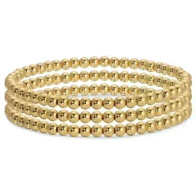 Small Bead Stretch Bracelet 