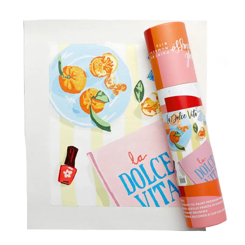 La Dolce Vita Paint By Numbers Kit