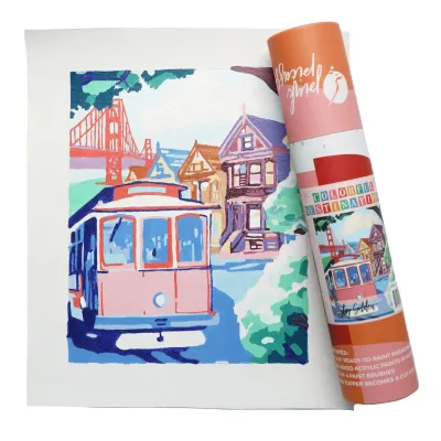 Stay Golden Paint By Numbers Kit 