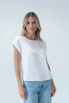 Kaitlin Button Back Top