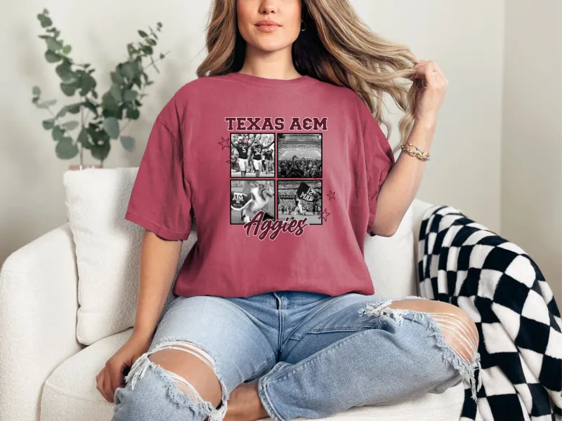 Texas A&amp;M Aggies BW Photos 