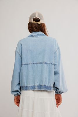 BIRDIE DENIM JACKET/ MOCKINGBIRD 