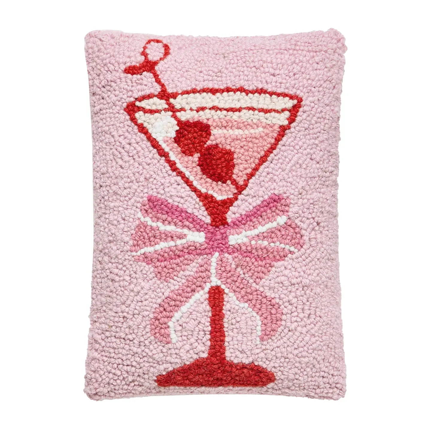 CHERRY MARTINI HOOK PILLOW