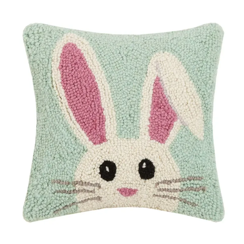 Hello Easter Bunny Hook Pillow